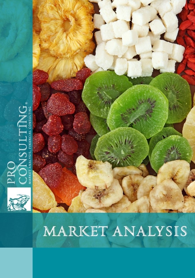Market research report on dried fruit market in Ukraine. 2024 year